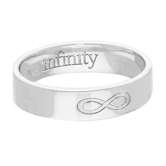 Sterling Silver 925 Infinity Band